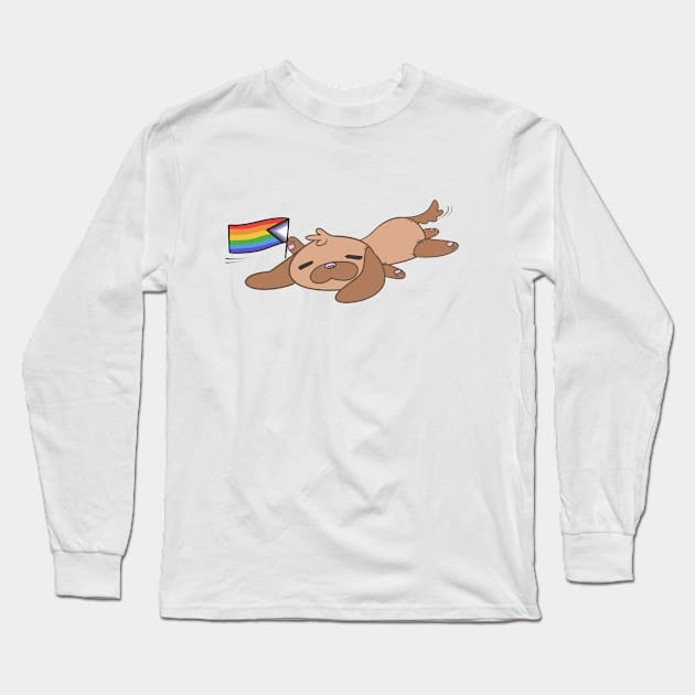 puppet dog pride Long Sleeve T-Shirt by soggydearest